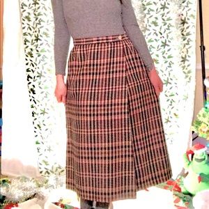 Vintage Wool Giorgio Armani midi skirt